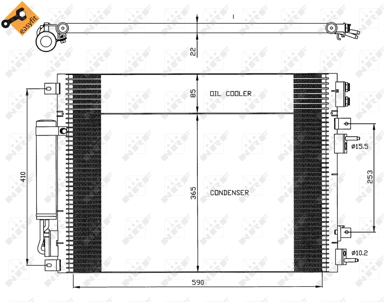 Radiator climatizare