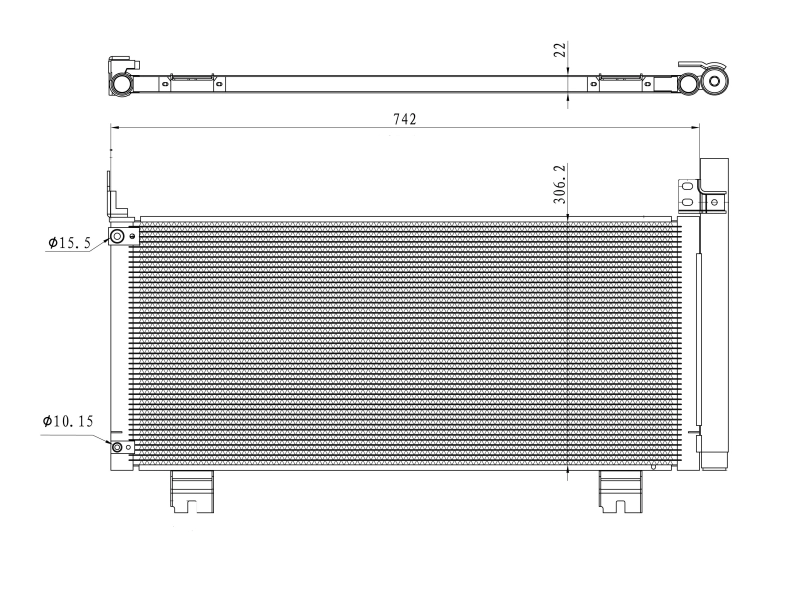 Radiator climatizare