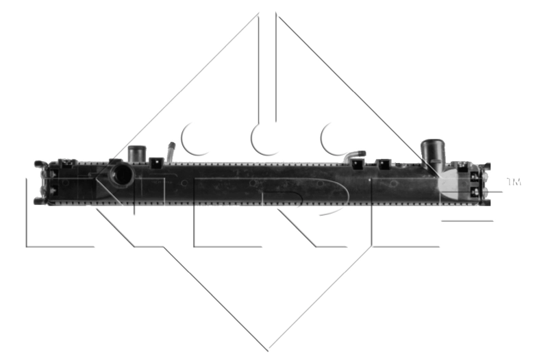 Radiator racire motor