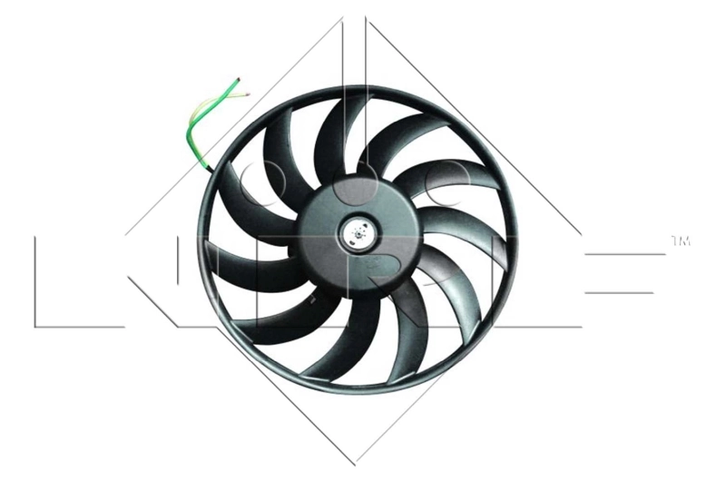 Ventilator radiator racire