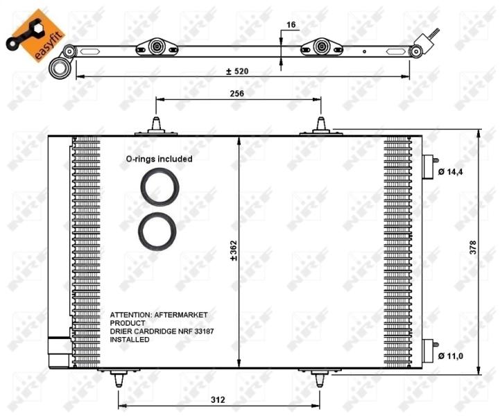 Radiator climatizare