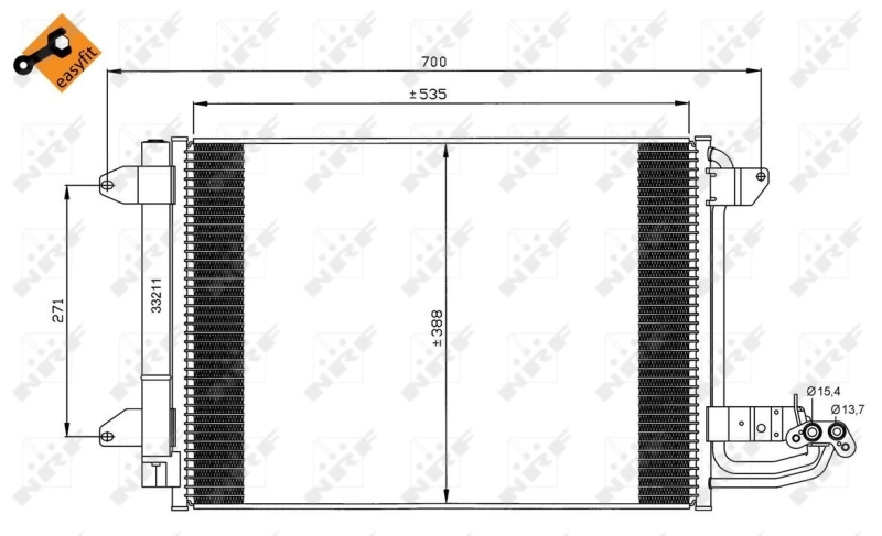 Radiator climatizare