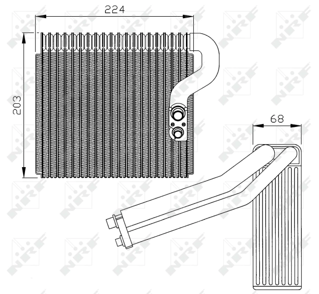 Evaporator aer conditionat