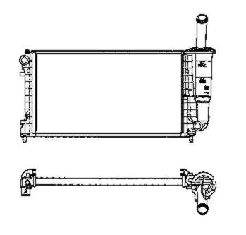 Radiator racire motor
