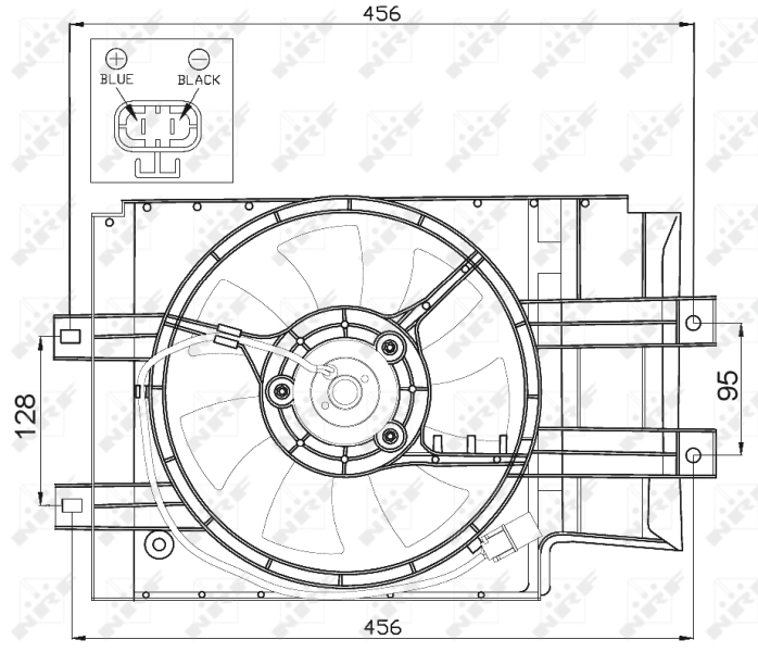 Ventilator radiator racire