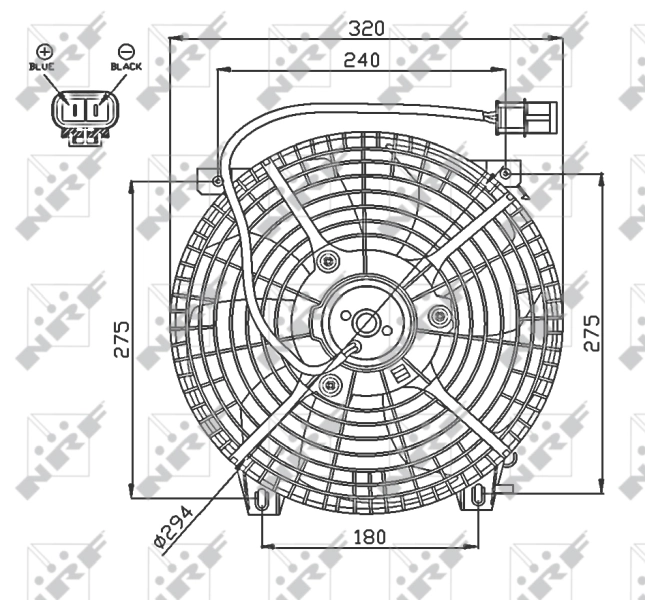Ventilator radiator racire