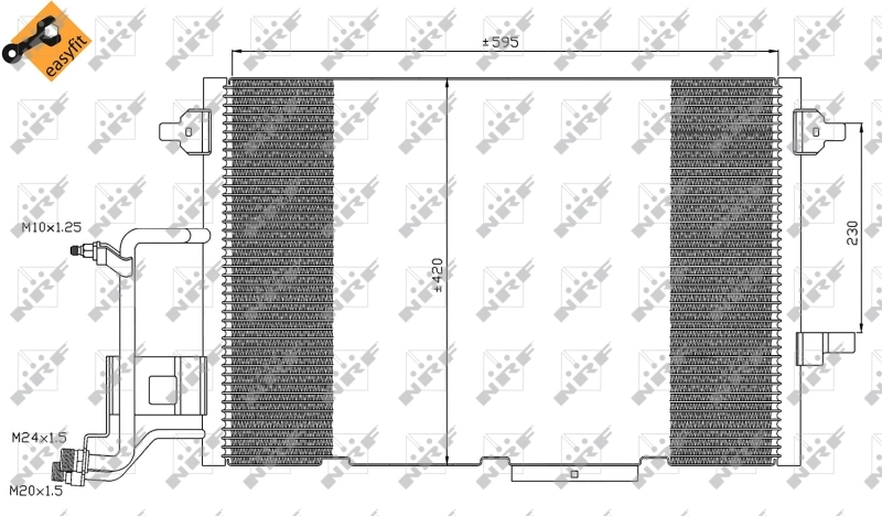Radiator climatizare