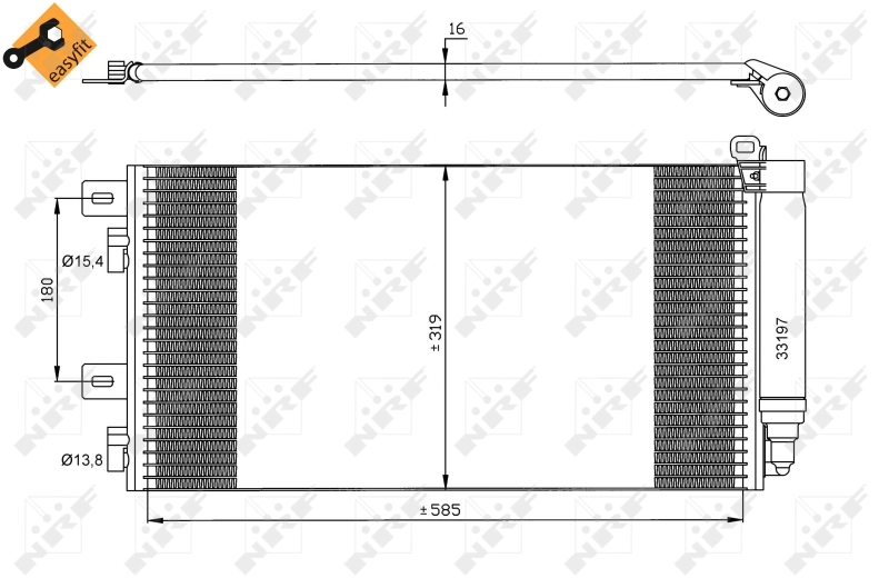 Radiator climatizare
