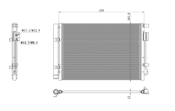 Radiator climatizare
