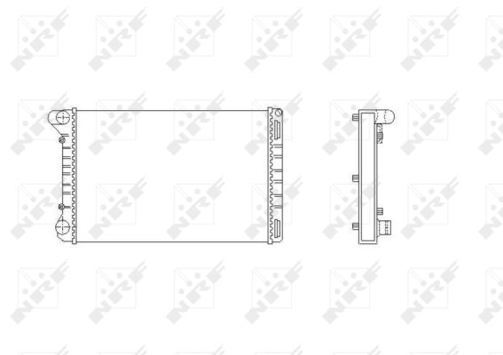 Radiator racire motor