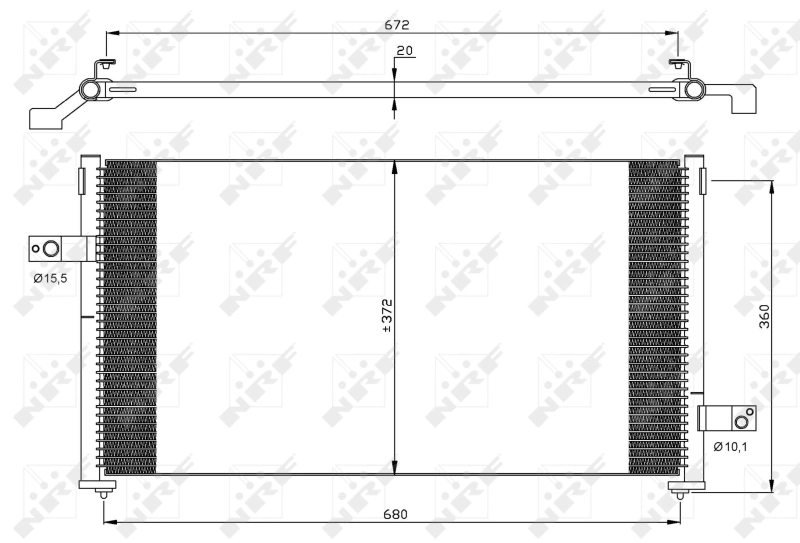 Radiator climatizare