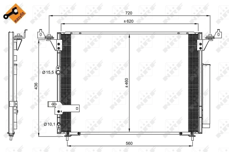 Radiator climatizare
