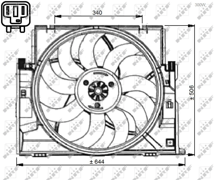 Ventilator radiator racire