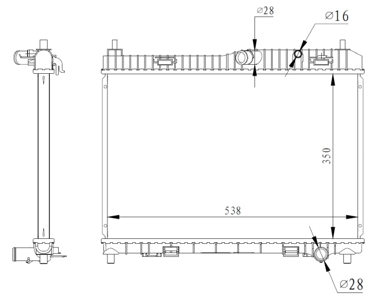 Radiator, racire motor
