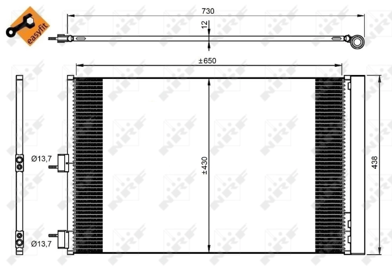 Radiator climatizare