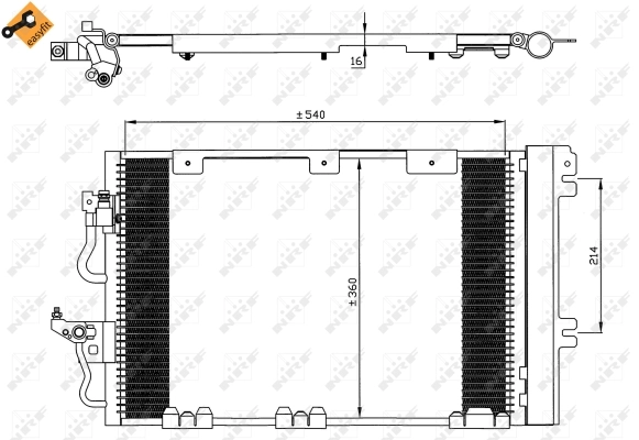 Radiator climatizare