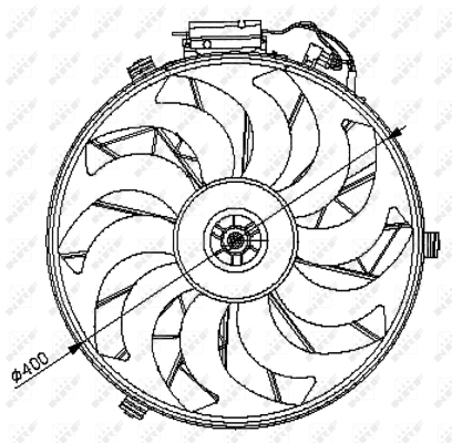 Ventilator radiator racire