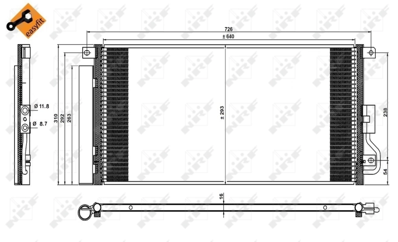Radiator climatizare