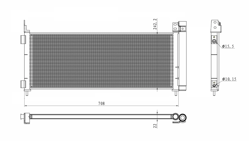 Radiator climatizare