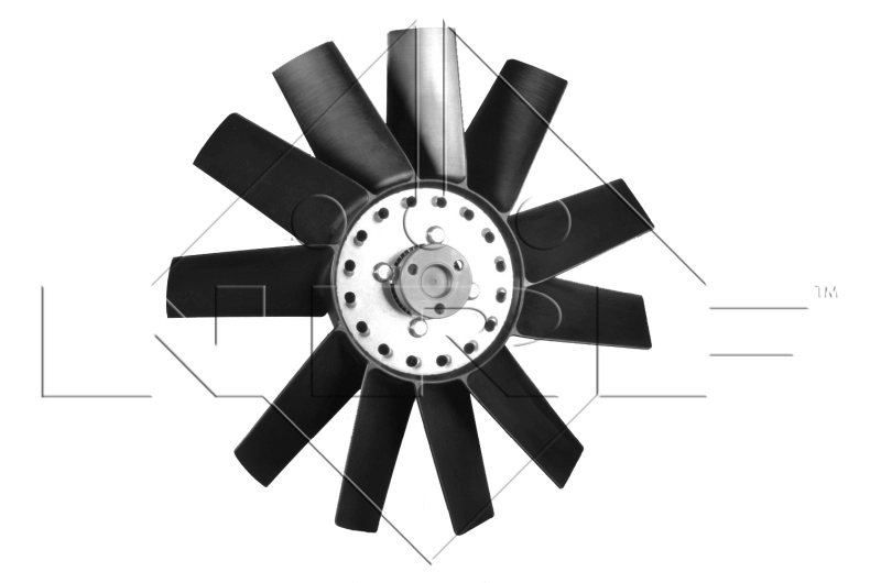 Cupla ventilator radiator