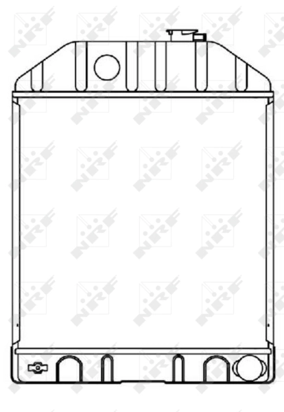 Radiator racire motor