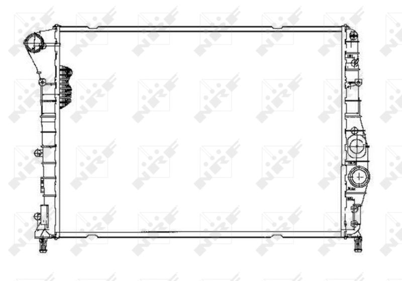 Radiator racire motor