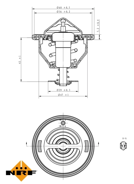 Termostat,lichid racire