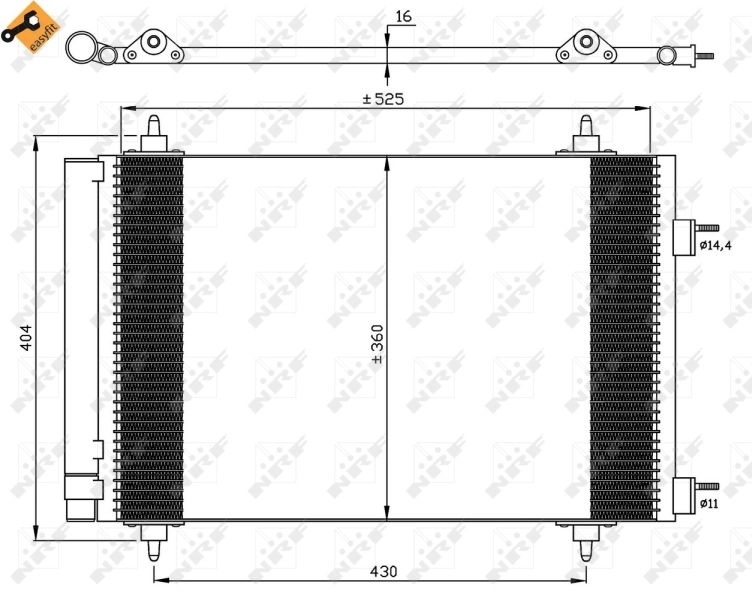 Radiator climatizare