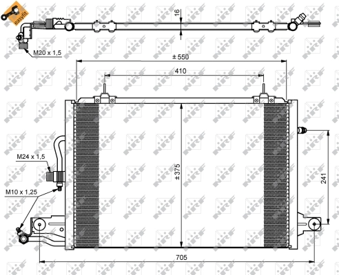 Radiator climatizare