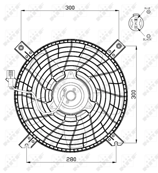 Ventilator radiator racire