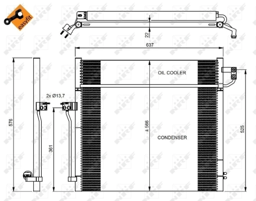 Radiator climatizare