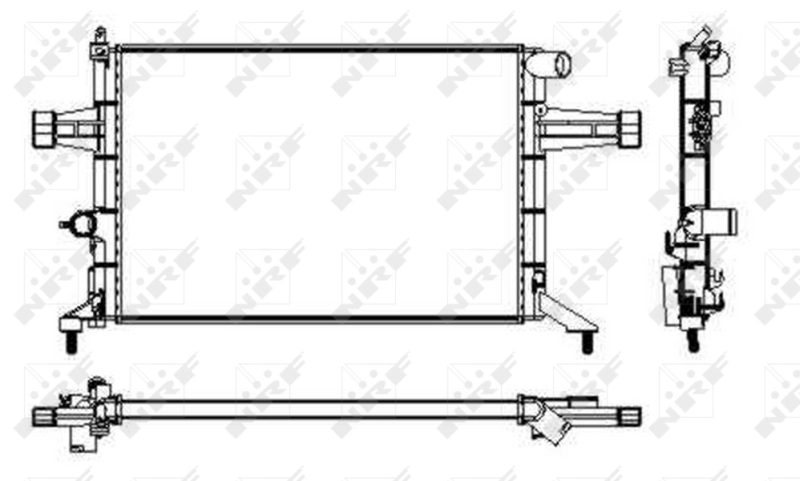 Radiator racire motor