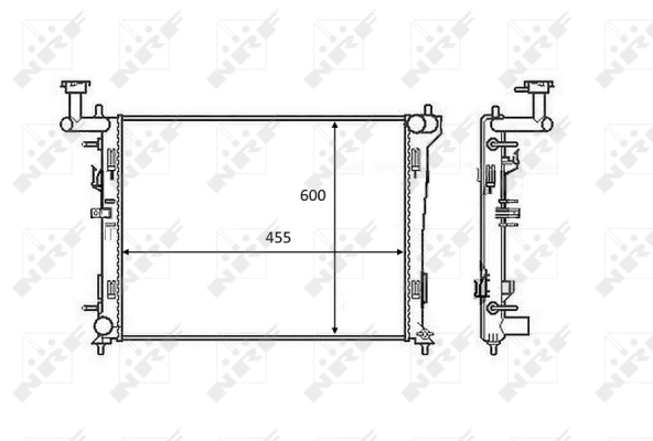 Radiator racire motor