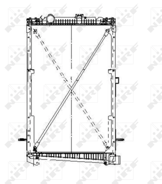 Radiator racire motor