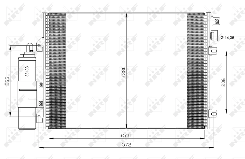 Radiator climatizare