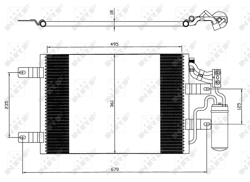 Radiator climatizare