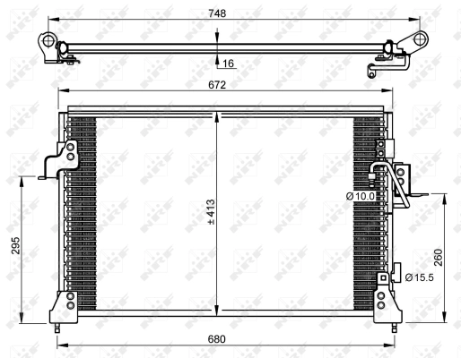 Radiator climatizare