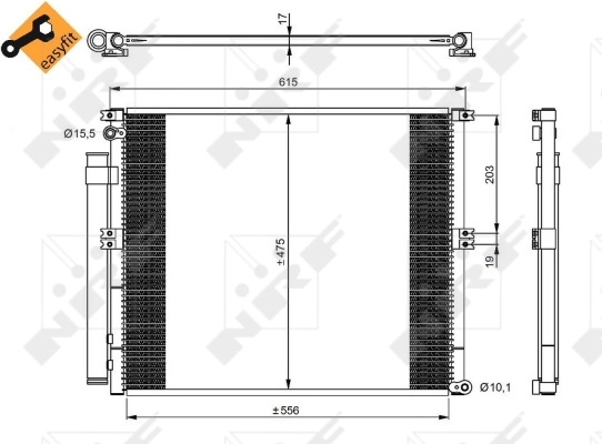 Radiator climatizare