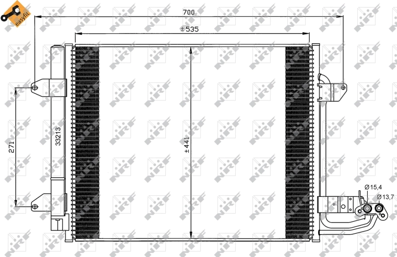 Radiator climatizare