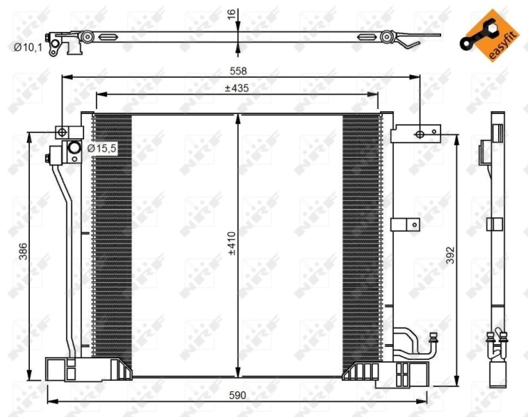Radiator climatizare