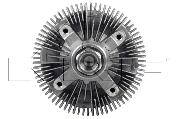 Cupla ventilator radiator