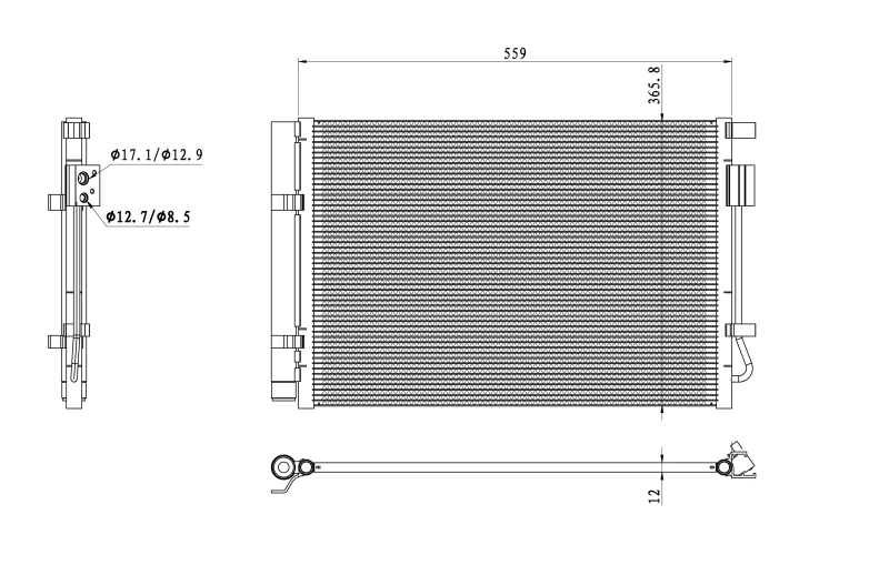 Radiator climatizare