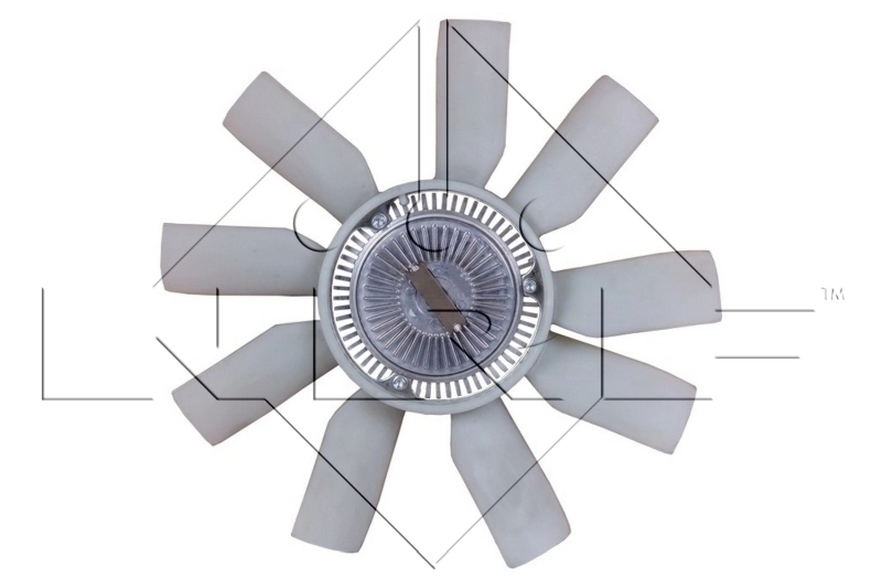 Cupla ventilator radiator