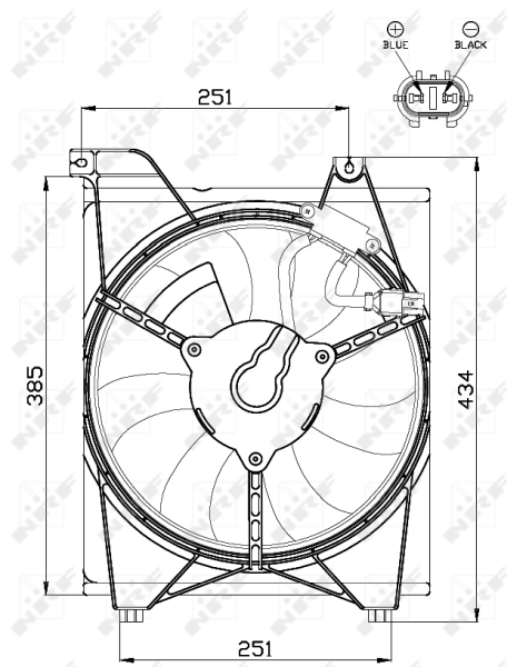 Ventilator radiator racire
