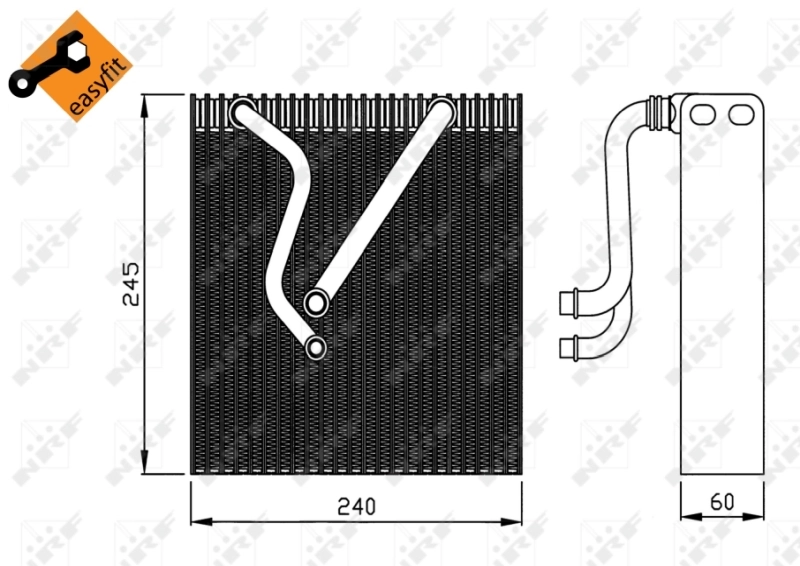 Evaporator aer conditionat