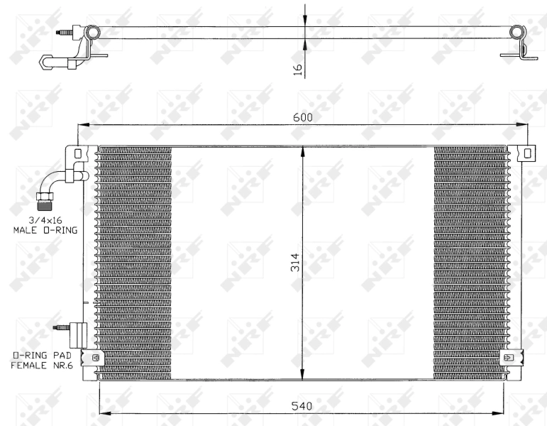 Radiator climatizare