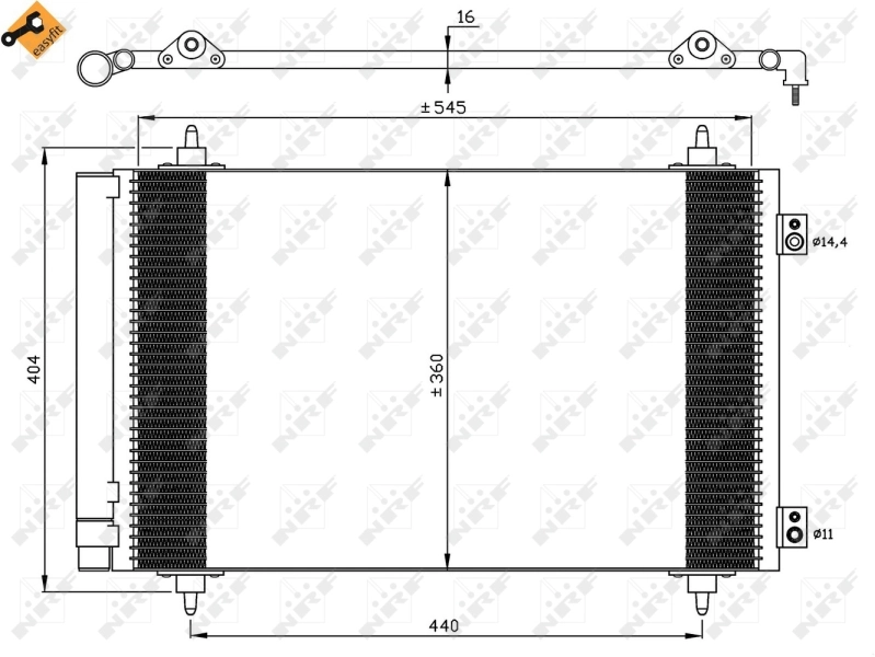 Radiator climatizare