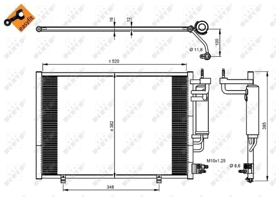 Radiator climatizare