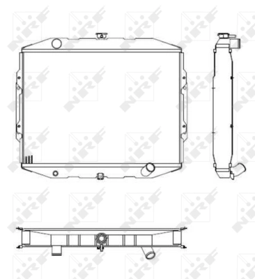 Radiator racire motor