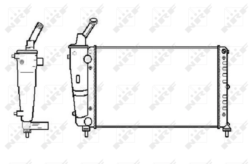 Radiator racire motor